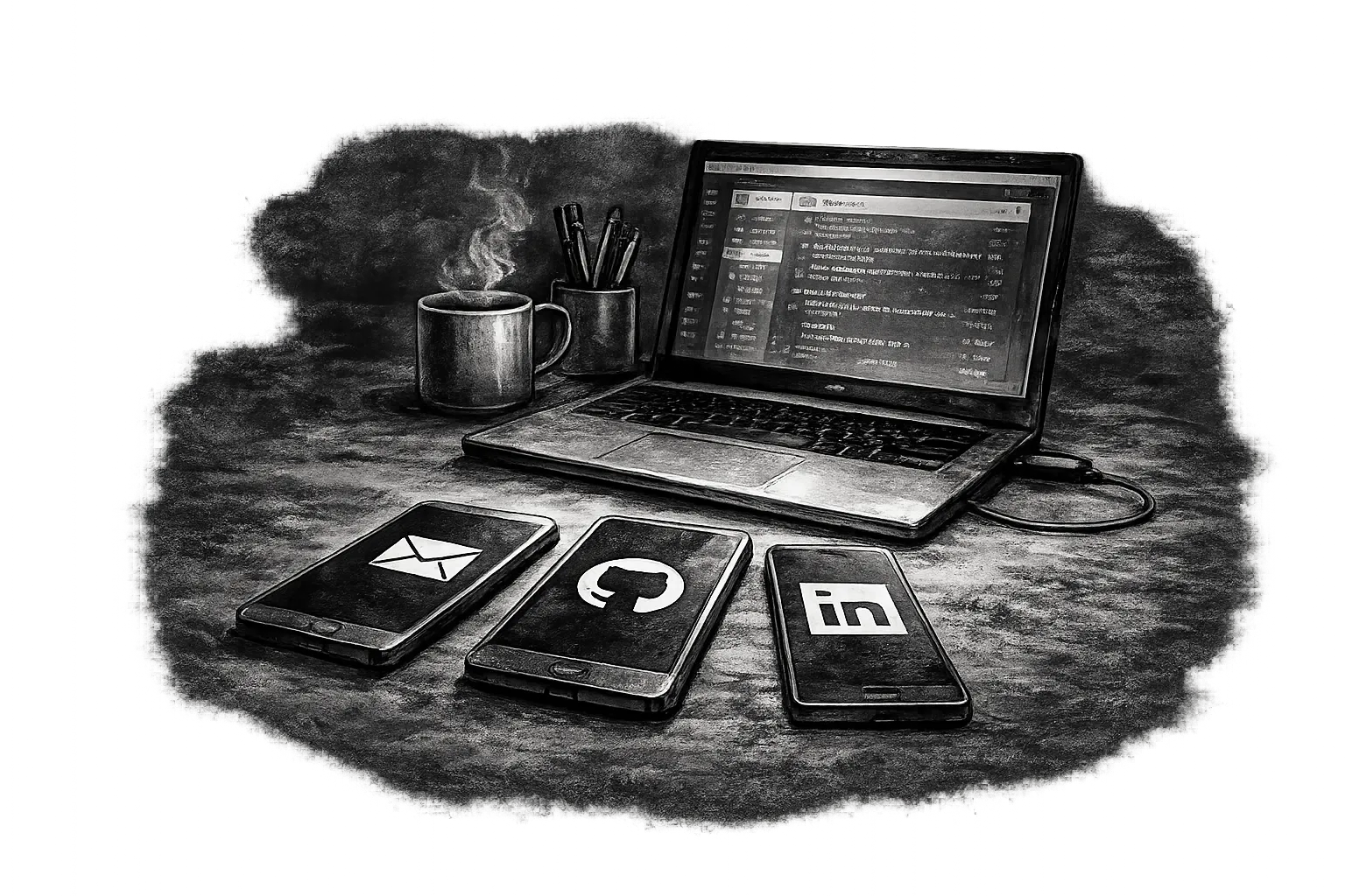 Contact illustration